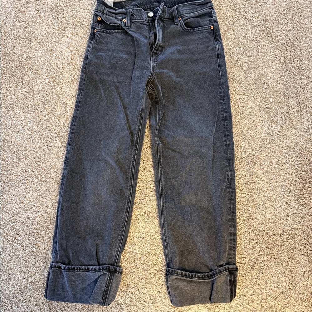 American Eagle stretch high waisted stovepipe jeans - Picture 3 of 4